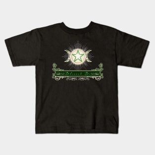 Blessed Be - Green Edition Kids T-Shirt